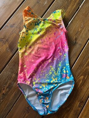 GK Elite Stellar Splash Tank Leotard
